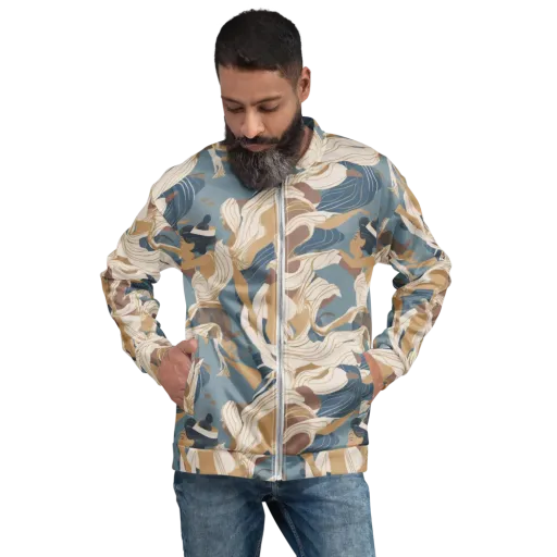 Swan Lake Reverie on a Bomber Jacket
