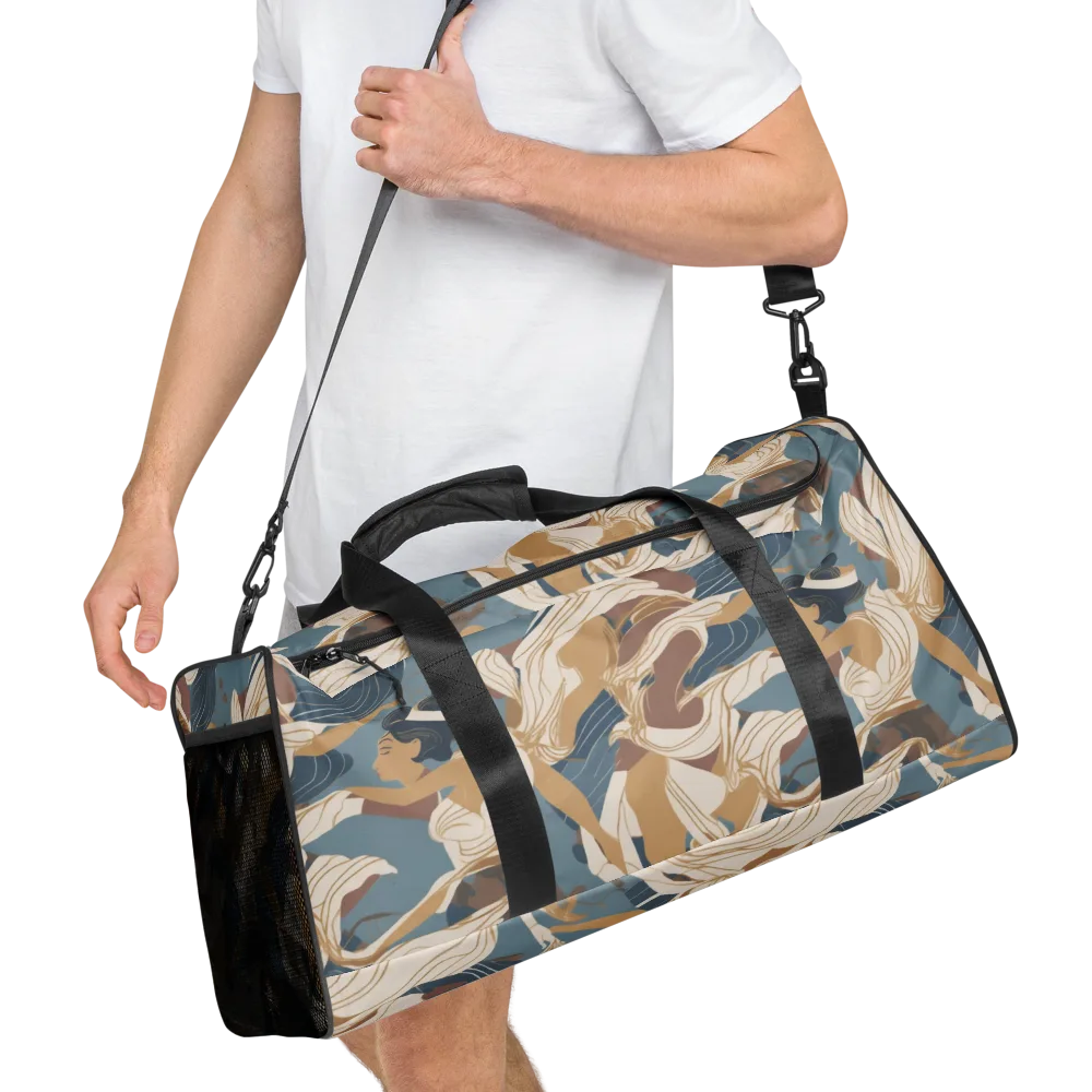 Swan Lake Reverie on Duffle Bag — Right Front