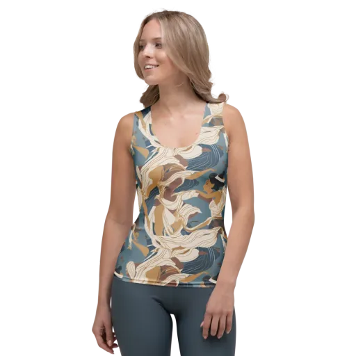 Swan Lake Reverie on a Women's Tank Top