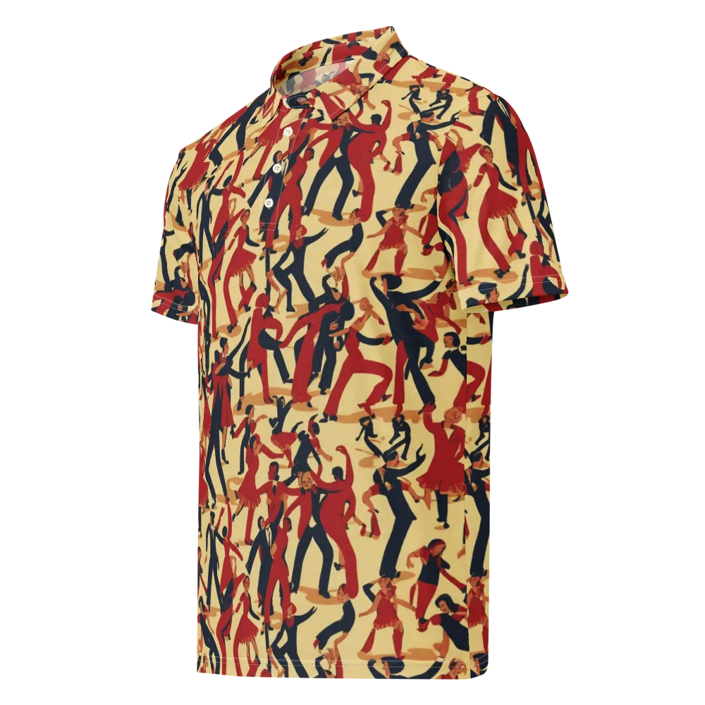 Vermilion Ballroom on Men's Slim Fit Polo Shirt — Left Front
