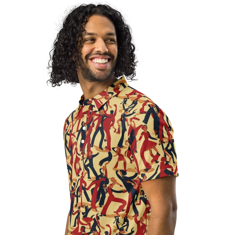 Vermilion Ballroom on Men's Slim Fit Polo Shirt — Left Front
