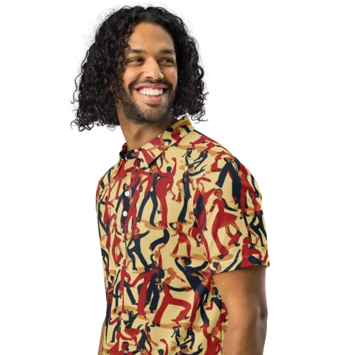 Vermilion Ballroom on a Men's Slim Fit Polo Shirt
