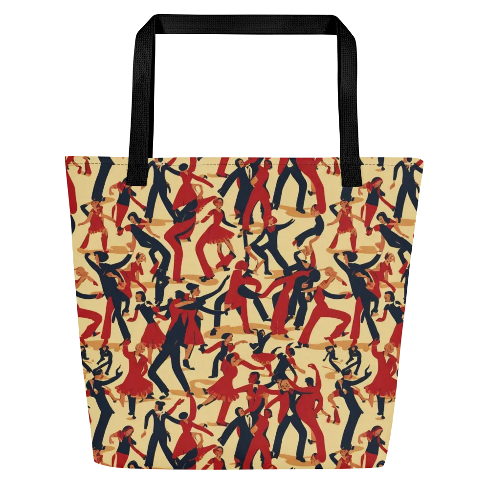 Vermilion Ballroom on Large Tote Bag W/ Pocket — Front