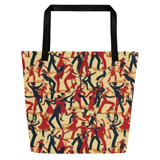 Vermilion Ballroom on a Large Tote Bag W/ Pocket
