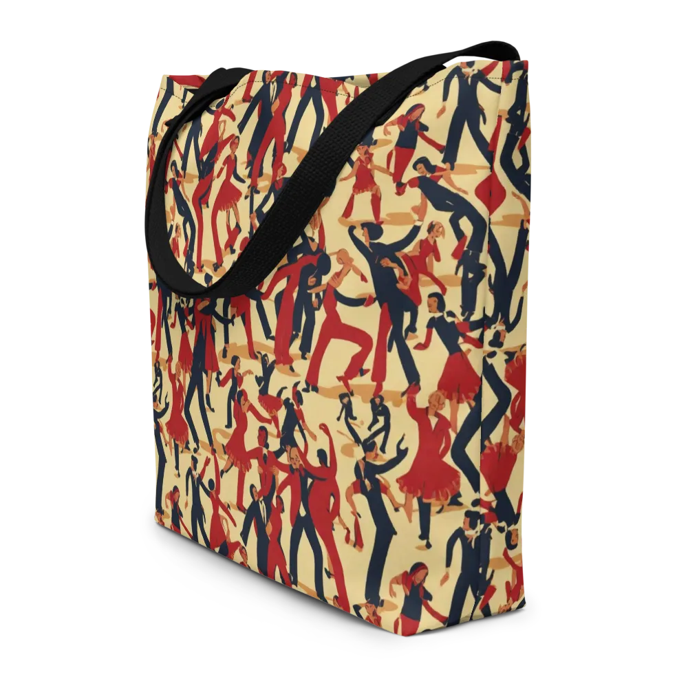 Vermilion Ballroom on Large Tote Bag W/ Pocket — Front