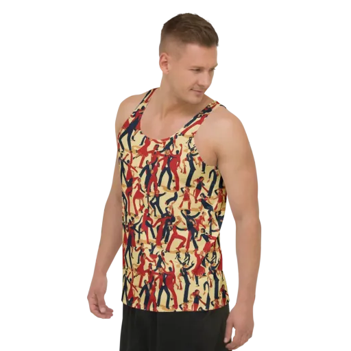 Vermilion Ballroom on a Men's Tank Top
