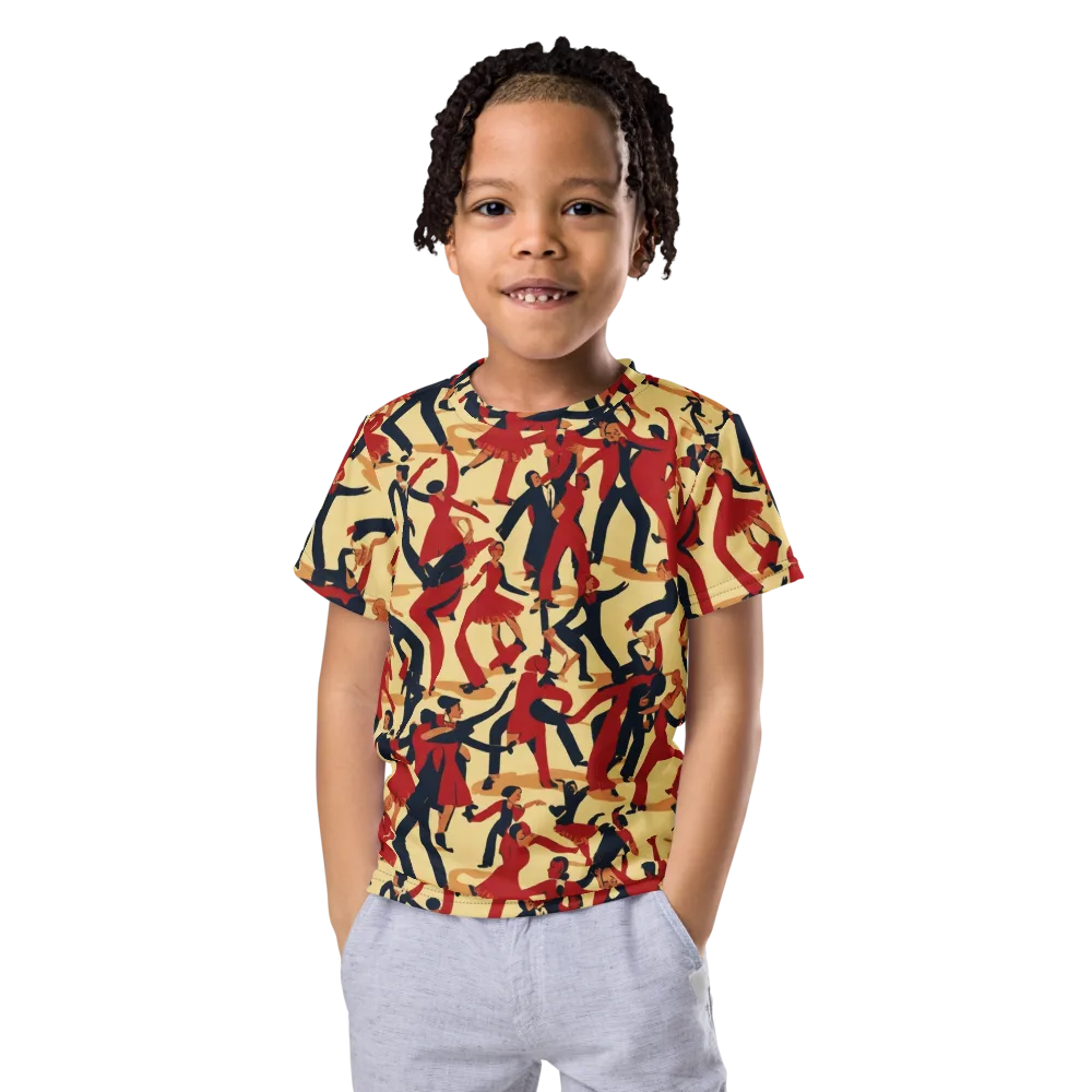 Vermilion Ballroom on Kids Crew Neck T-Shirt — Front