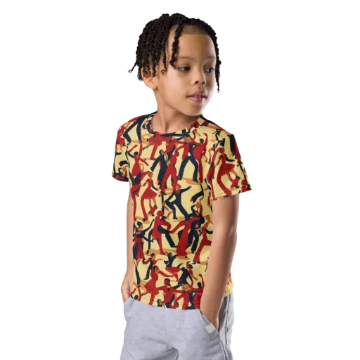 Vermilion Ballroom on a Kids Crew Neck T-Shirt