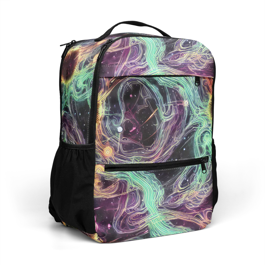 Celestial Vines on Utility Backpack — Right Front