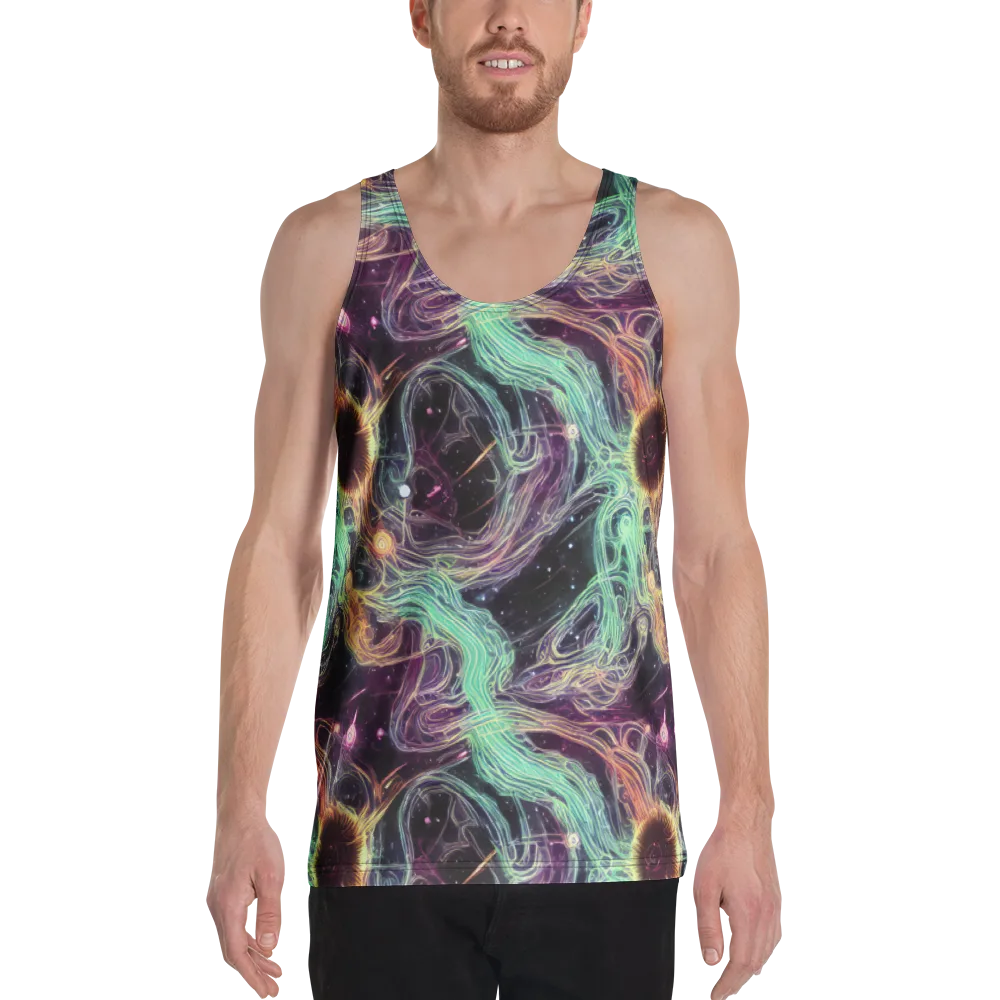 Celestial Vines on Men's Tank Top — Front