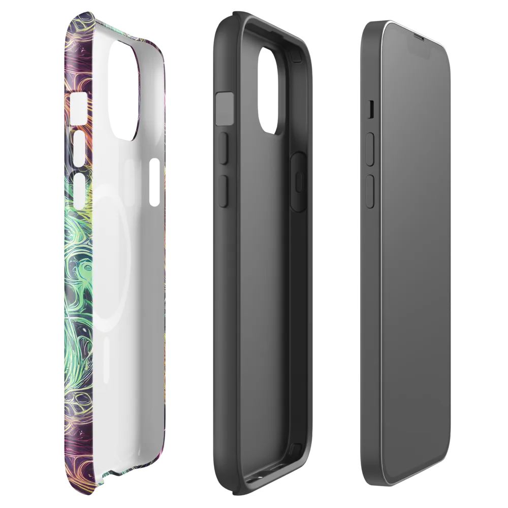 Celestial Vines on MagSafe Tough Case for iPhone® — Front