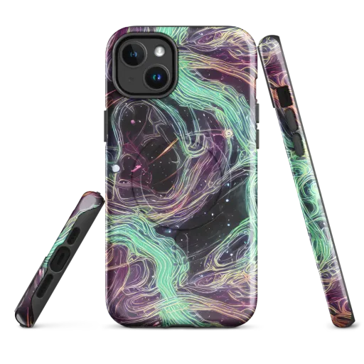 Celestial Vines on a MagSafe Tough Case for iPhone®