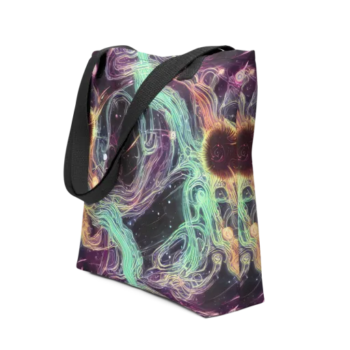 Celestial Vines on a Tote Bag