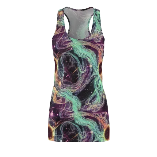 Celestial Vines on a Racerback Dress