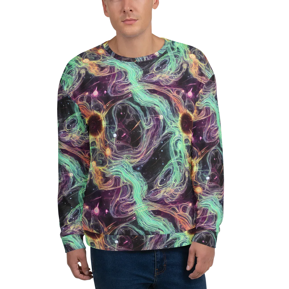 Celestial Vines on Sweatshirt — Front