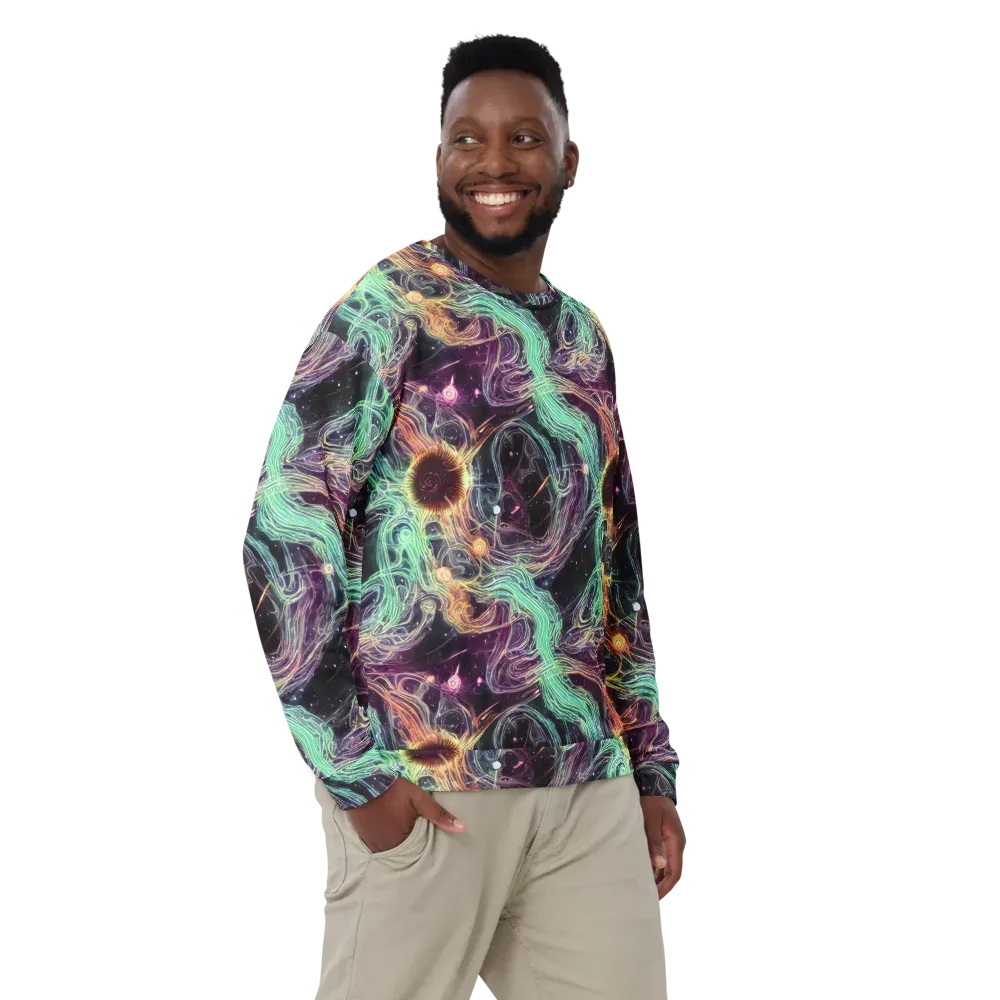 Celestial Vines on Sweatshirt — Front