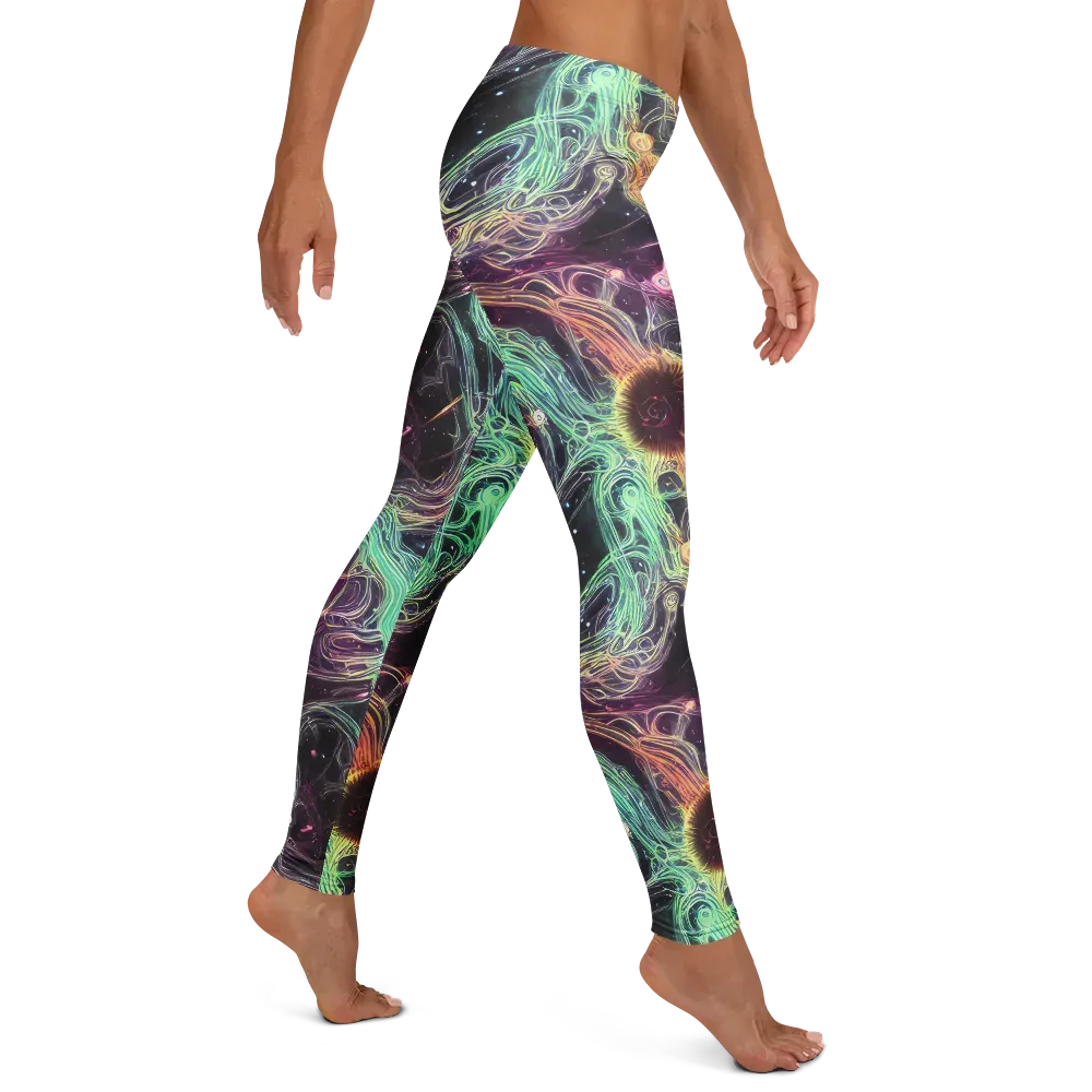 Celestial Vines on Leggings — Right