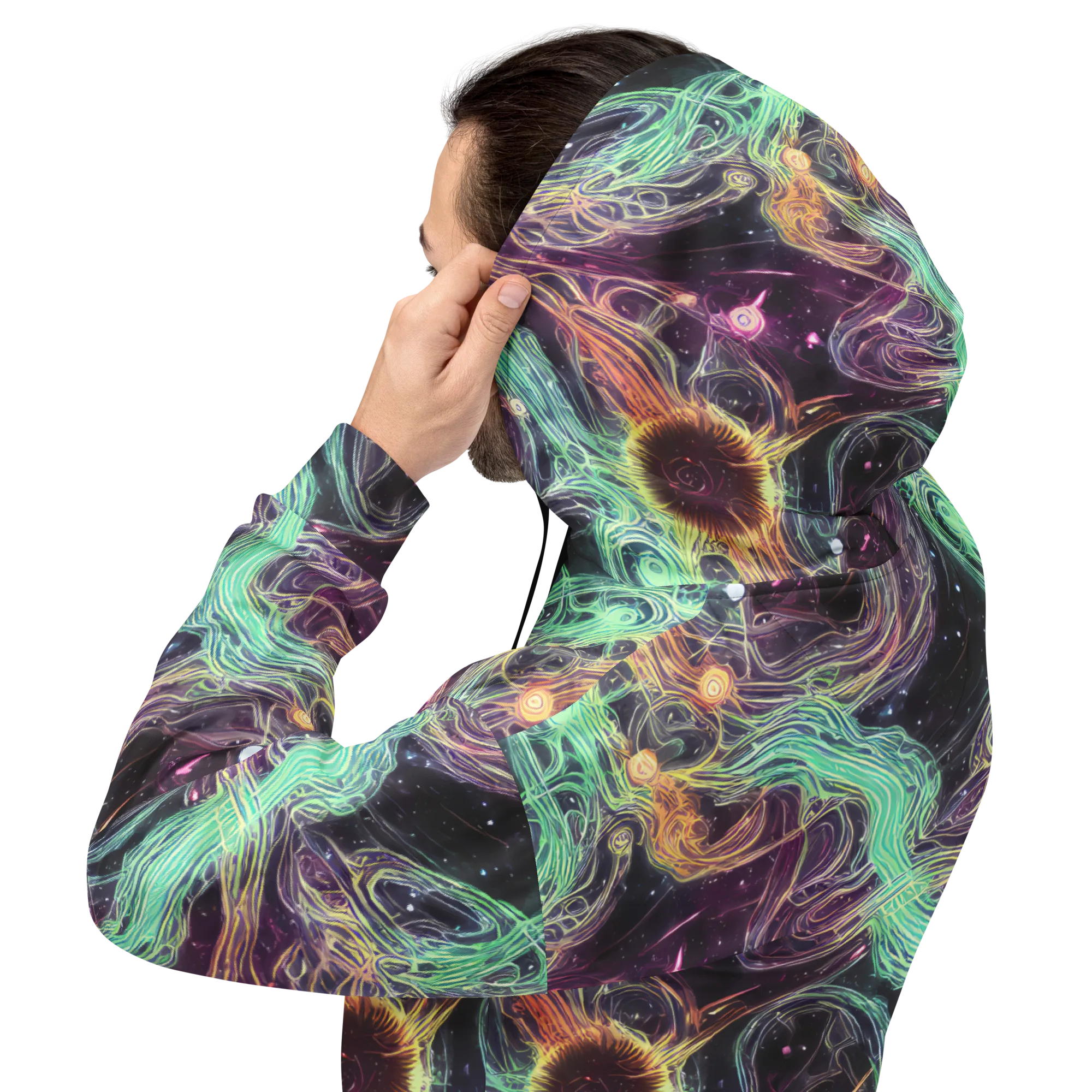 Celestial Vines on Hoodie — Back