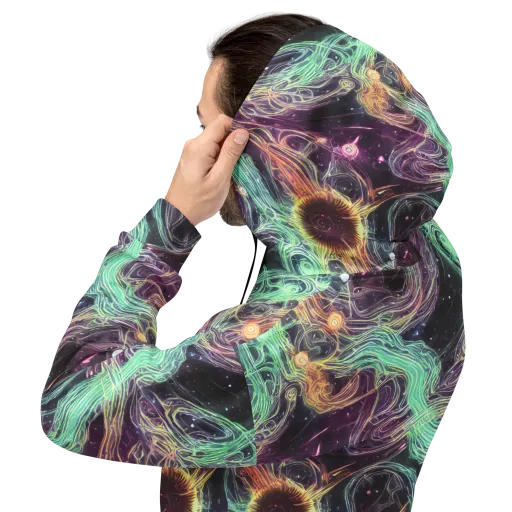 Celestial Vines on a Hoodie