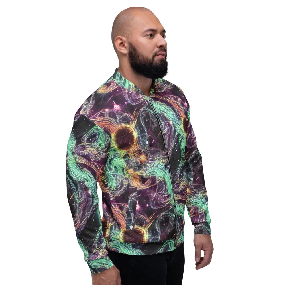 Celestial Vines on Bomber Jacket — Right