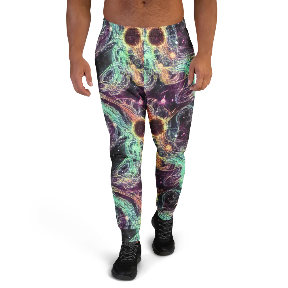 Celestial Vines on Men's Joggers — Front