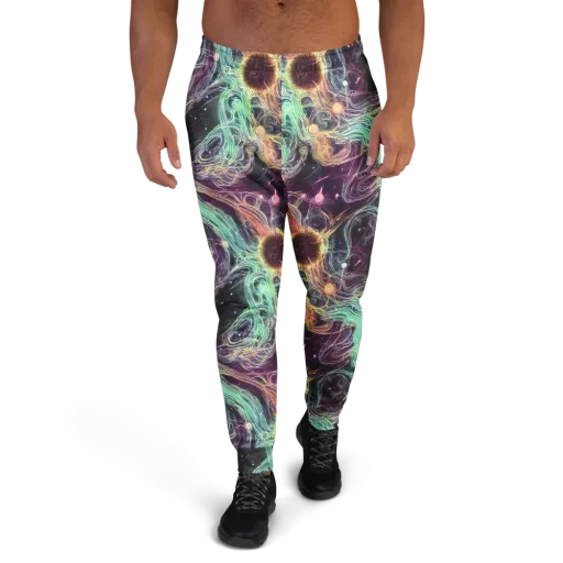 Celestial Vines on a Men's Joggers