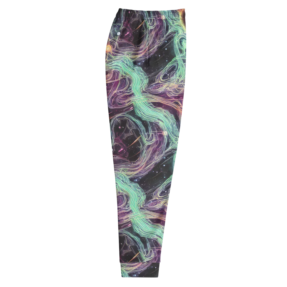 Celestial Vines on Men's Joggers — Right