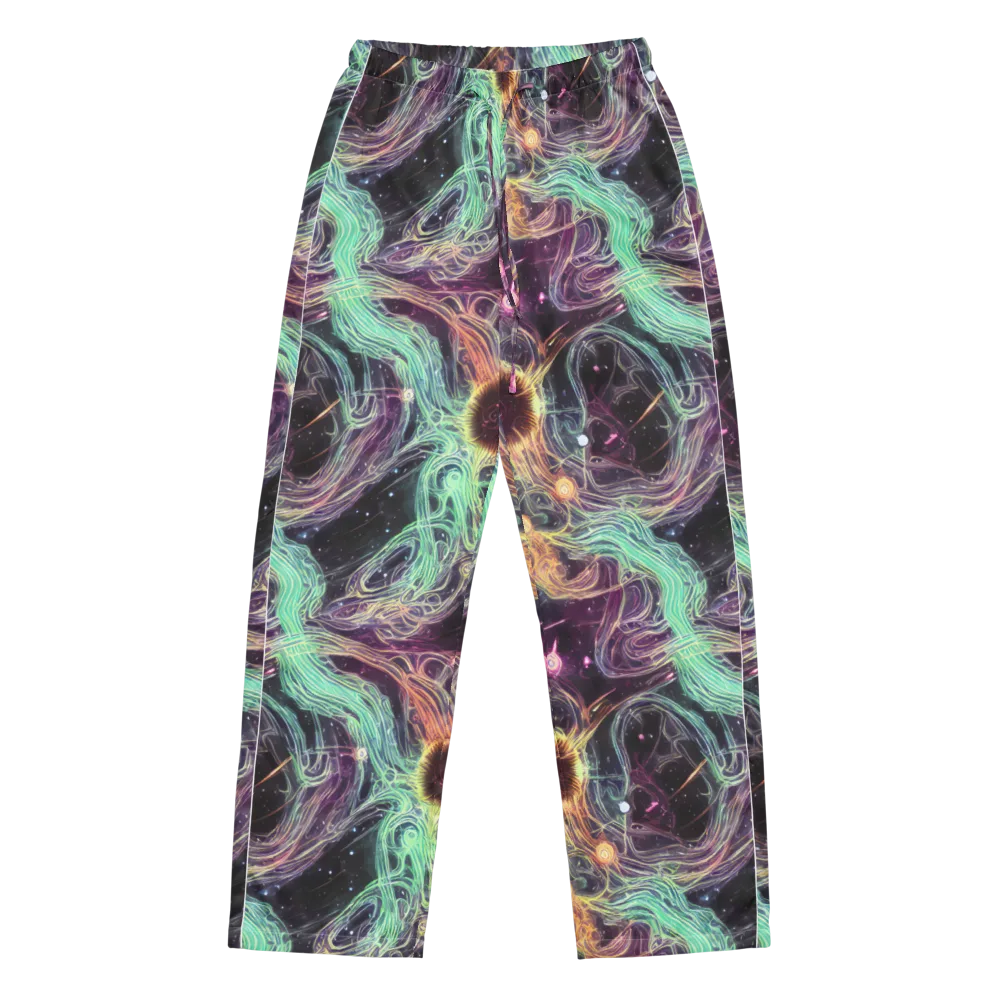 Celestial Vines on Women's Pajama Pants — Front