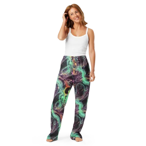 Celestial Vines on a Women's Pajama Pants