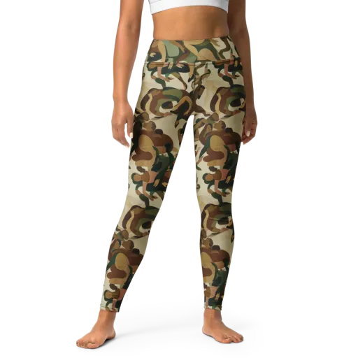 Terpsichore Drift on a Yoga Leggings