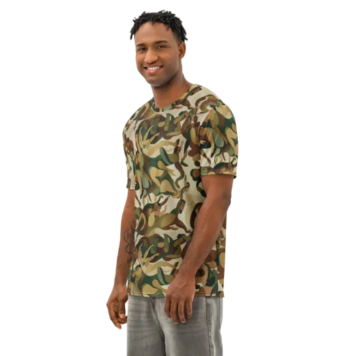 Terpsichore Drift on a Men's Cotton Crew Neck T-Shirt