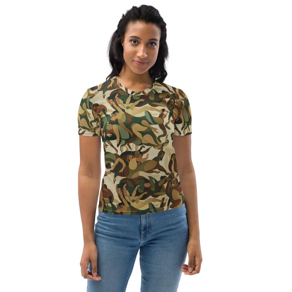 Terpsichore Drift on Women's Crew Neck T-Shirt — Front