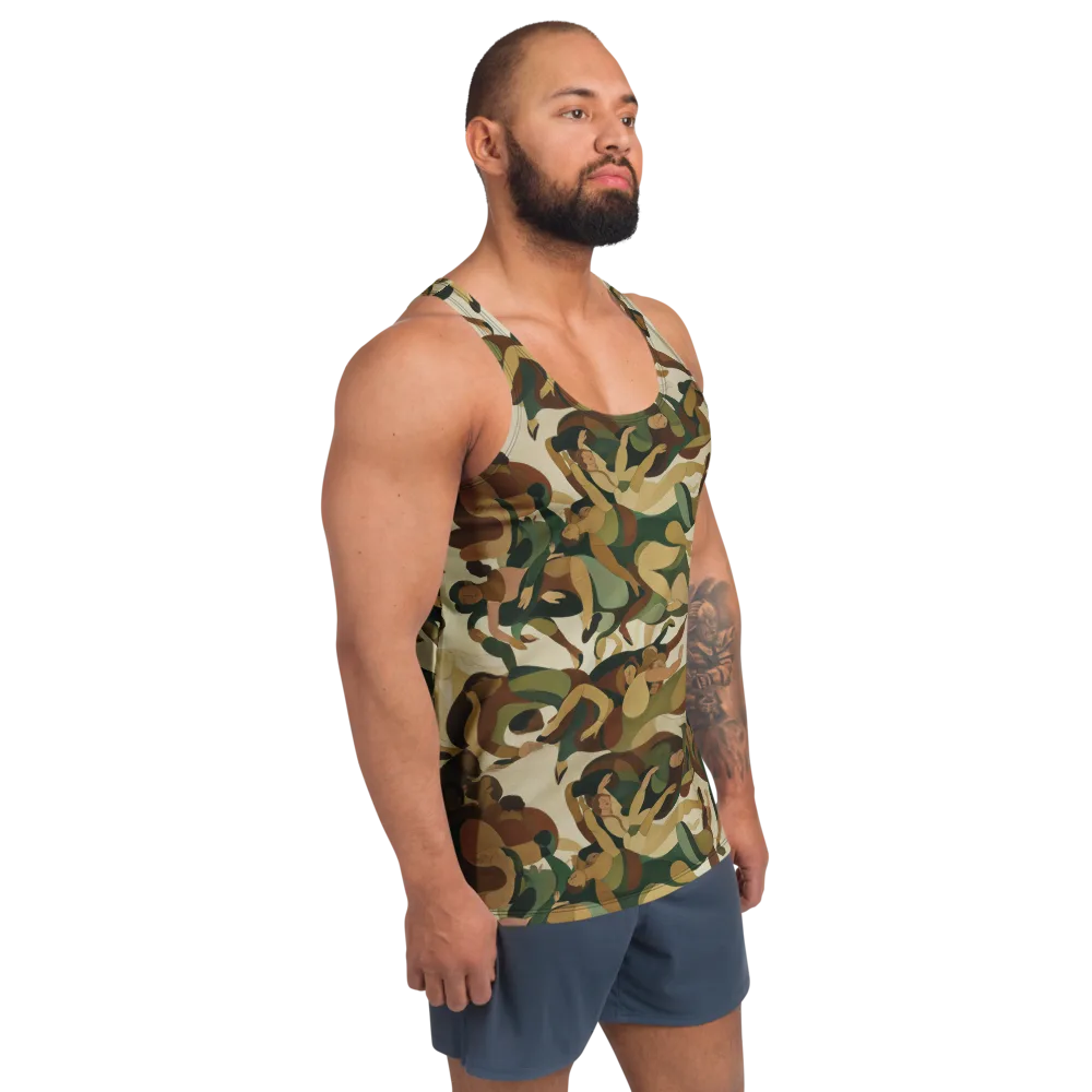 Terpsichore Drift on Men's Tank Top — Right Front