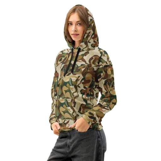 Terpsichore Drift on a Cotton Hoodie
