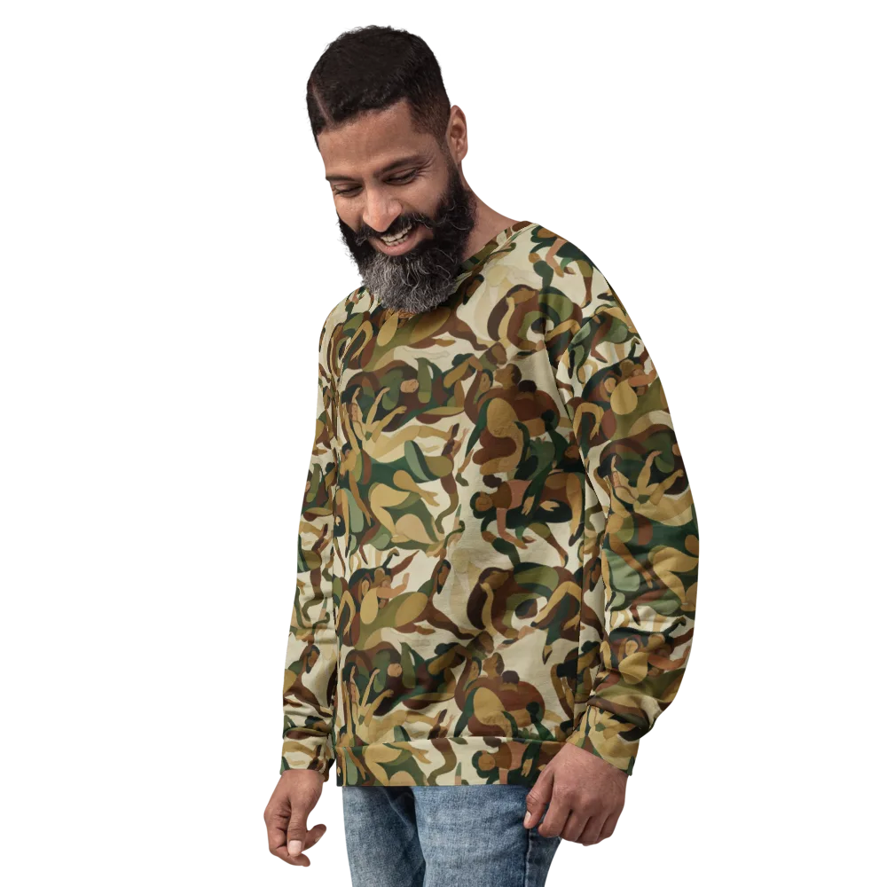 Terpsichore Drift on Sweatshirt — Left Front