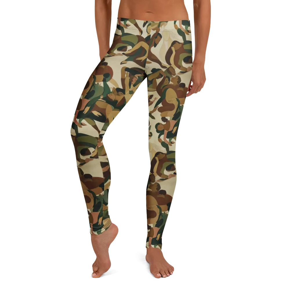 Terpsichore Drift on Leggings — Front