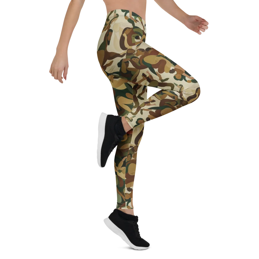 Terpsichore Drift on Leggings — Right