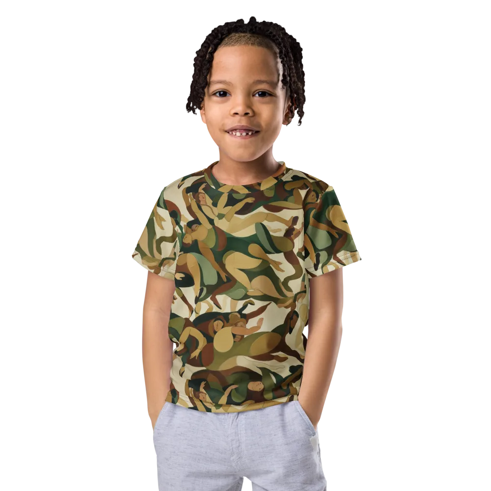 Terpsichore Drift on Kids Crew Neck T-Shirt — Front