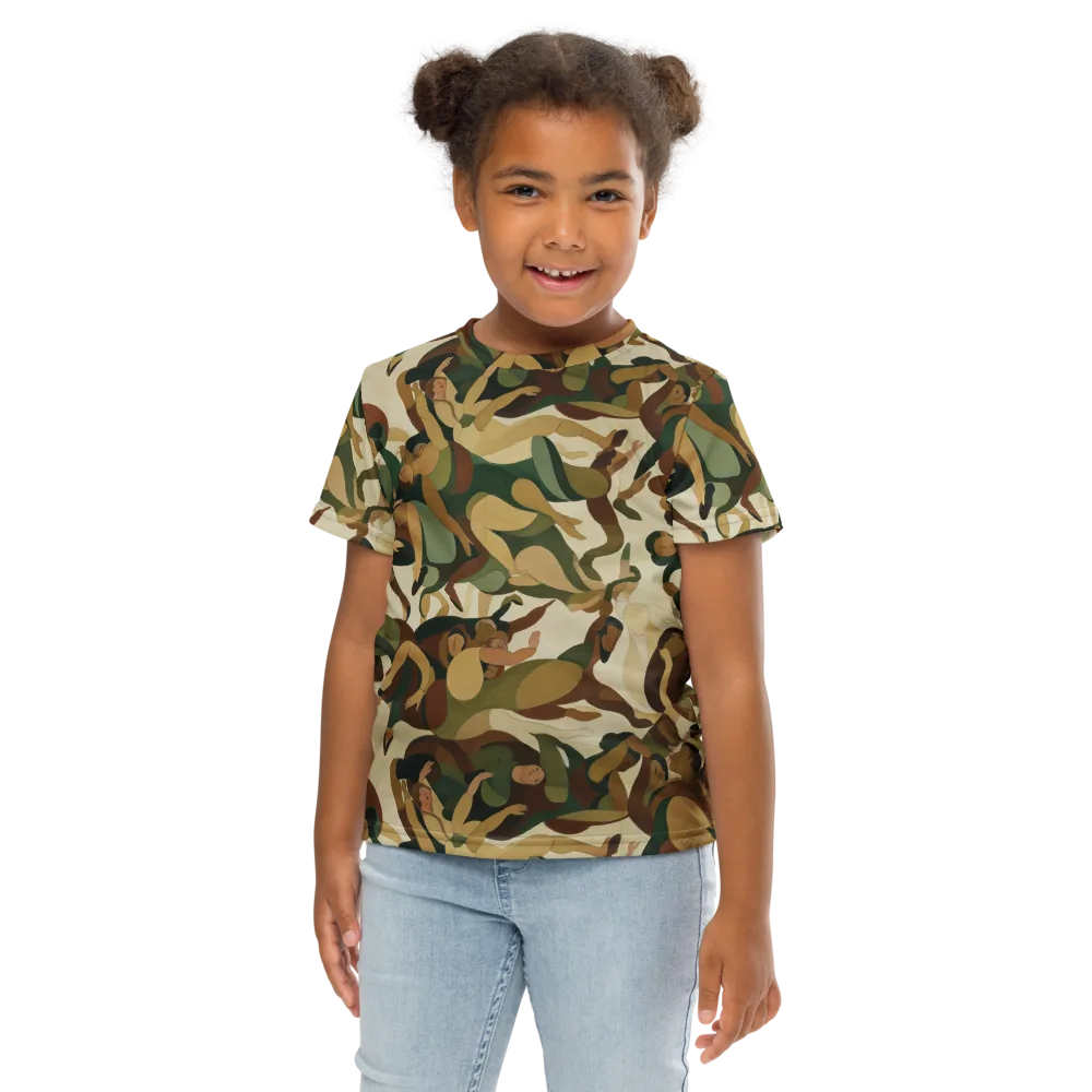 Terpsichore Drift on Kids Crew Neck T-Shirt — Front