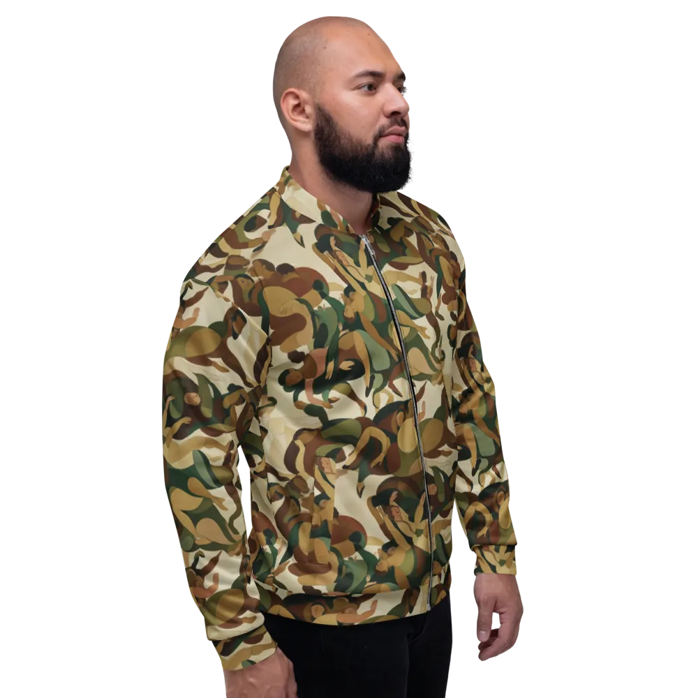 Terpsichore Drift on Bomber Jacket — Right