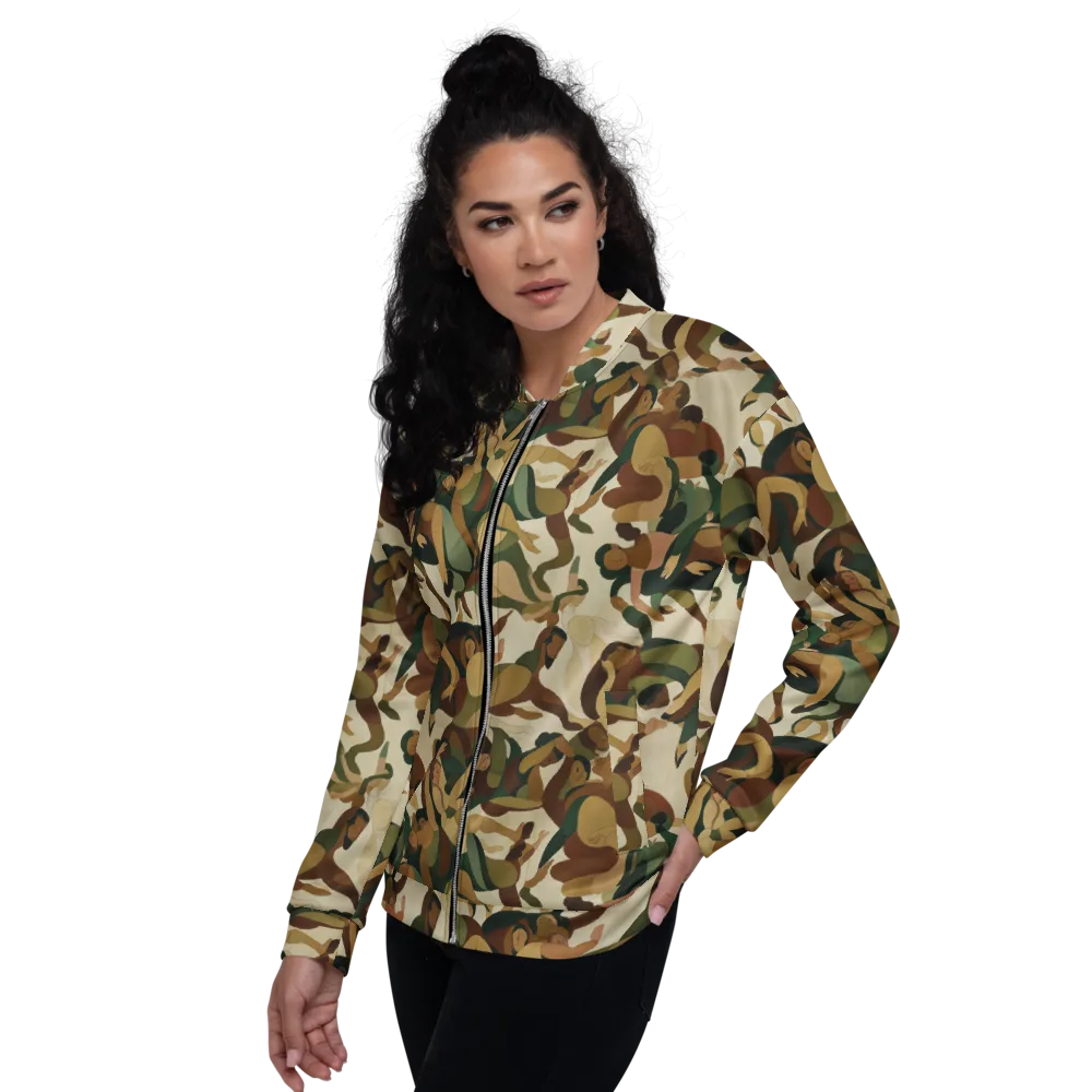 Terpsichore Drift on Bomber Jacket — Left