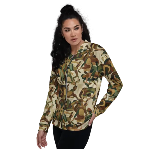 Terpsichore Drift on a Bomber Jacket