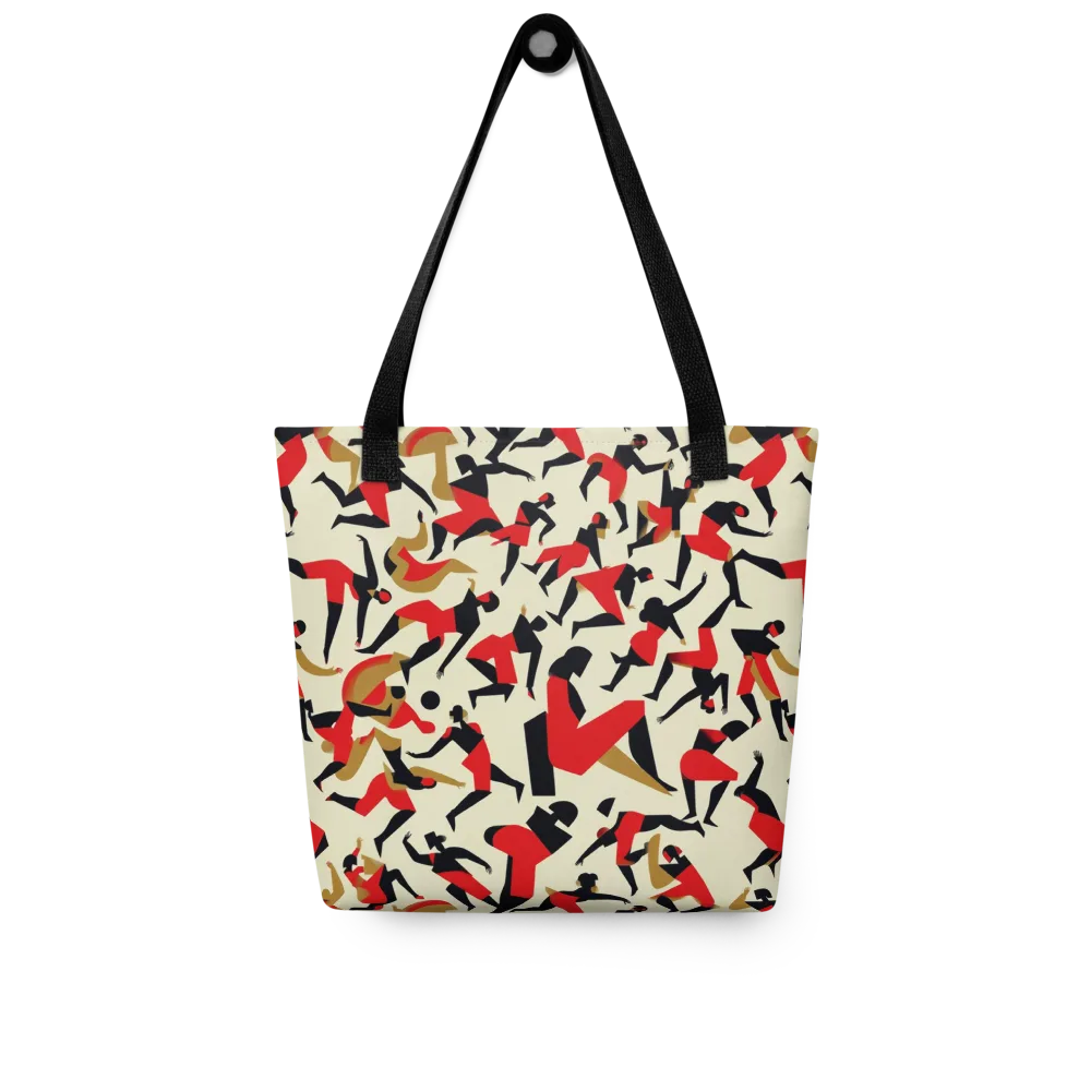 Vermilion Motion on Tote Bag — Front