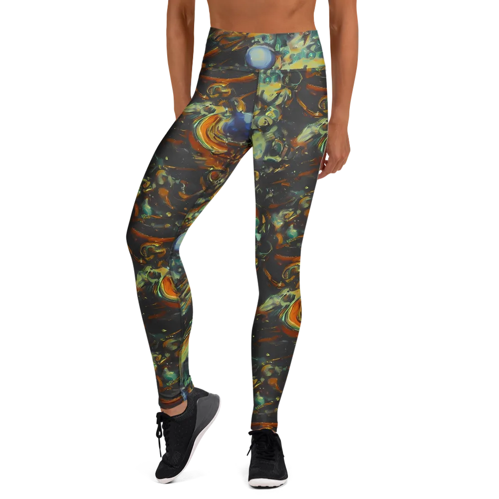 Menzel's Maelstrom on Yoga Leggings — Front