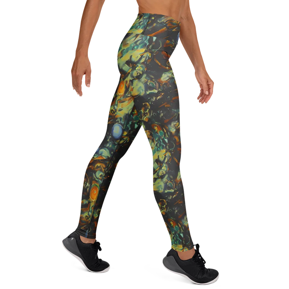 Menzel's Maelstrom on Yoga Leggings — Right