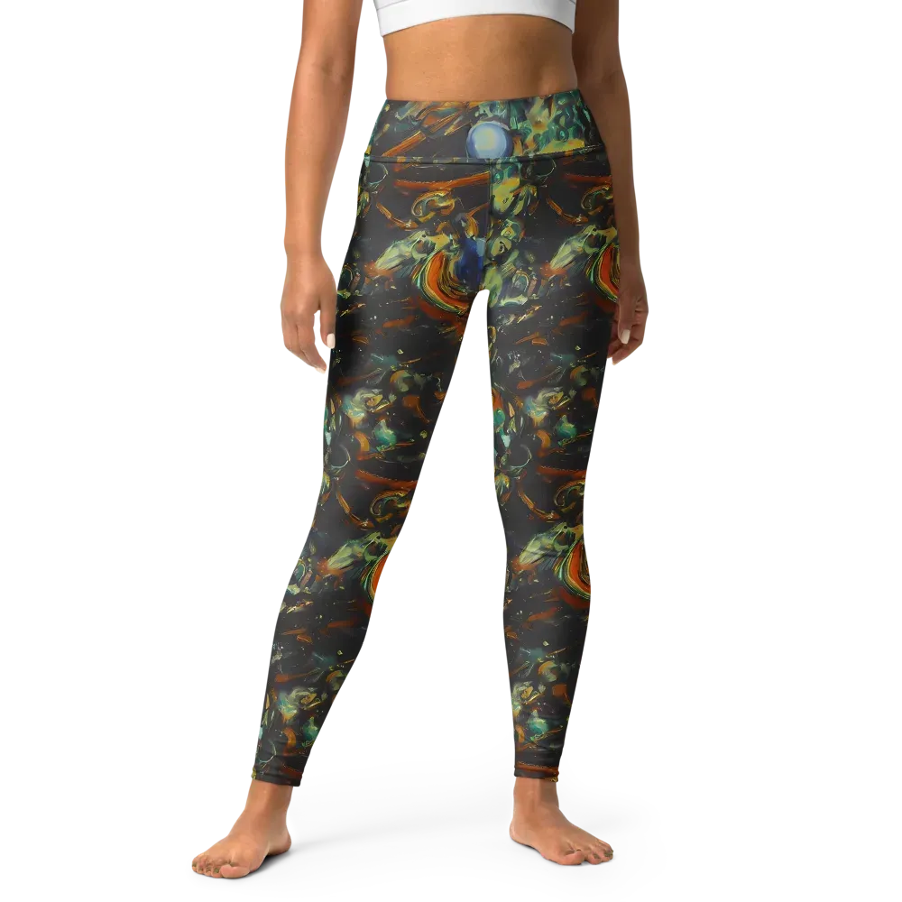 Menzel's Maelstrom on Yoga Leggings — Front