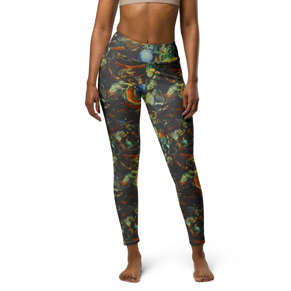 Menzel's Maelstrom on Yoga Leggings — Front