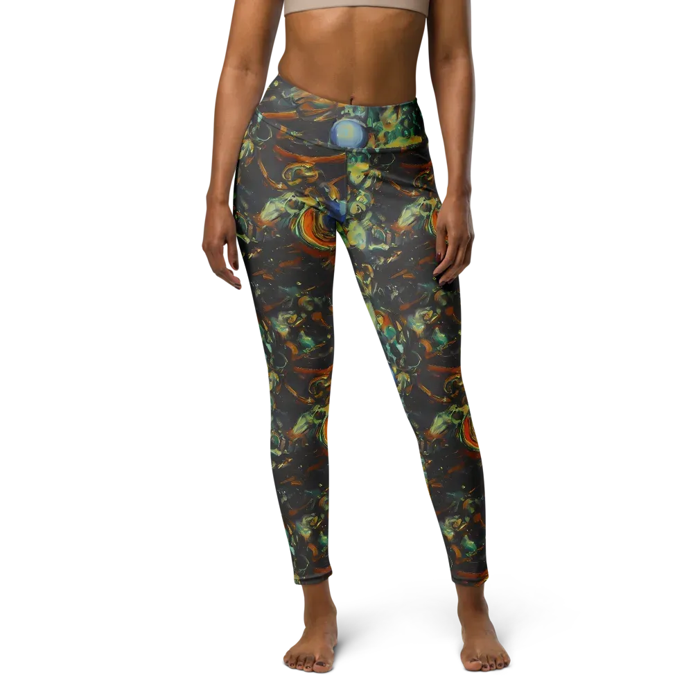 Menzel's Maelstrom on Yoga Leggings — Front