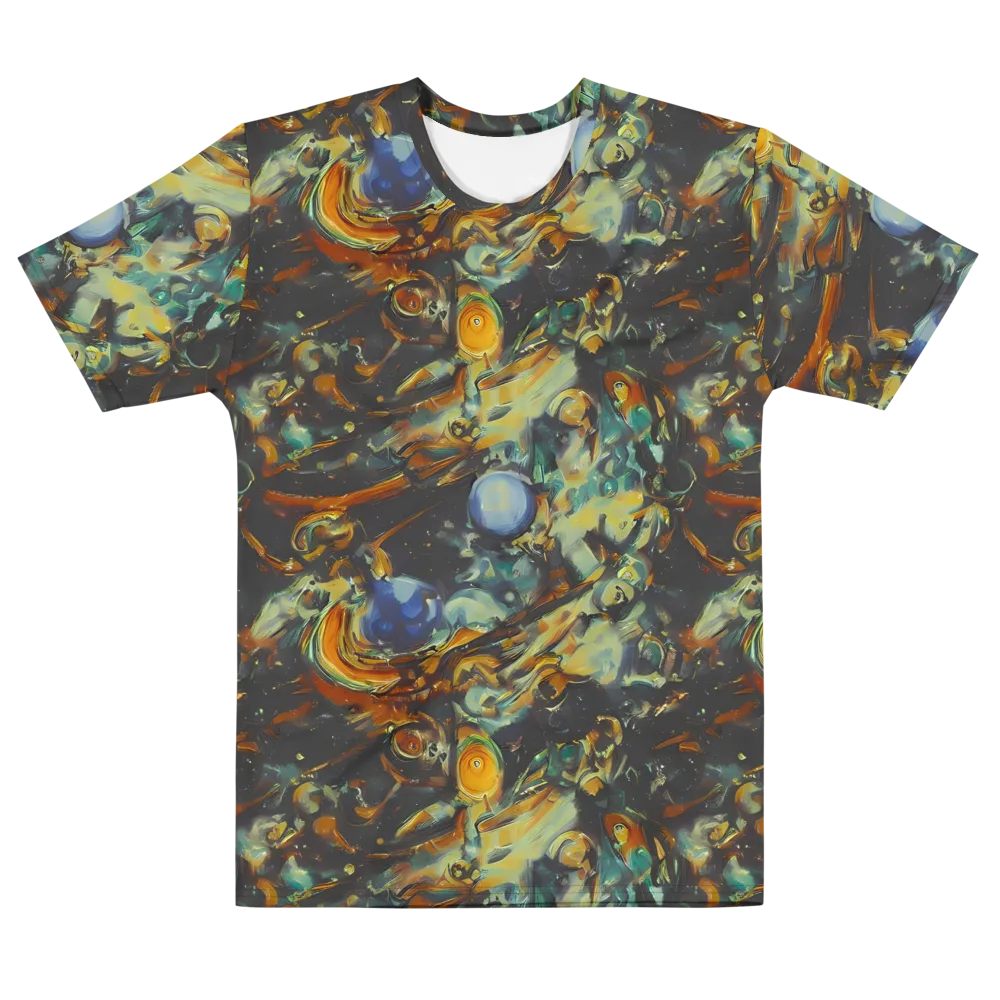 Menzel's Maelstrom on Men's Cotton Crew Neck T-Shirt — Front