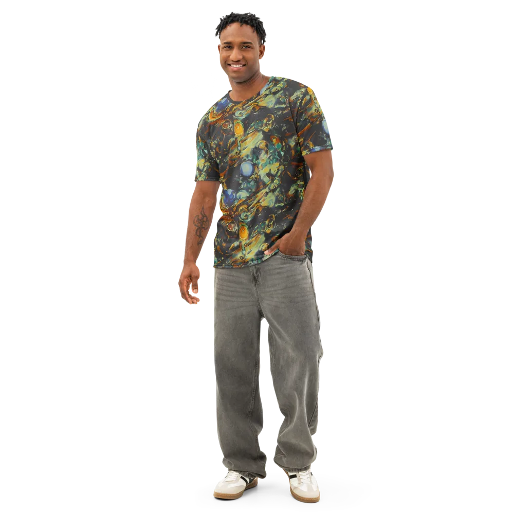 Menzel's Maelstrom on Men's Cotton Crew Neck T-Shirt — Front